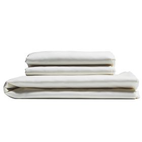 4-Piece Bed Sheet Set - Queen Size, 100% Brushed Microfiber Bedding Set with 2 Pillowcases, 1 Flat Sheet & 1 Fitted Sheet