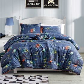 Game Boy 4PC COMFORTER SET (size: Full/Queen)